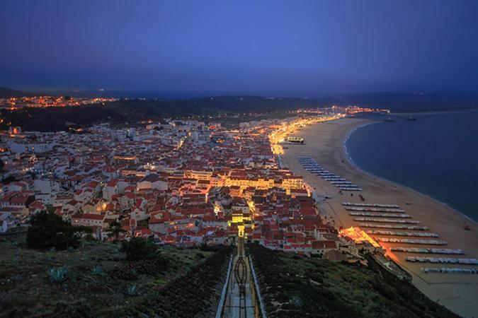 Ferienwohnung Ocean Getaway - Private Parking And Sea View Nazaré Exterior foto