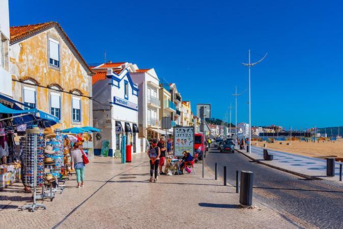 Ferienwohnung Ocean Getaway - Private Parking And Sea View Nazaré Exterior foto